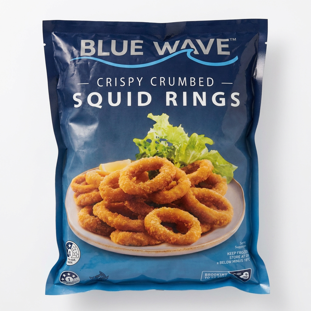 Crumbed Squid Rings