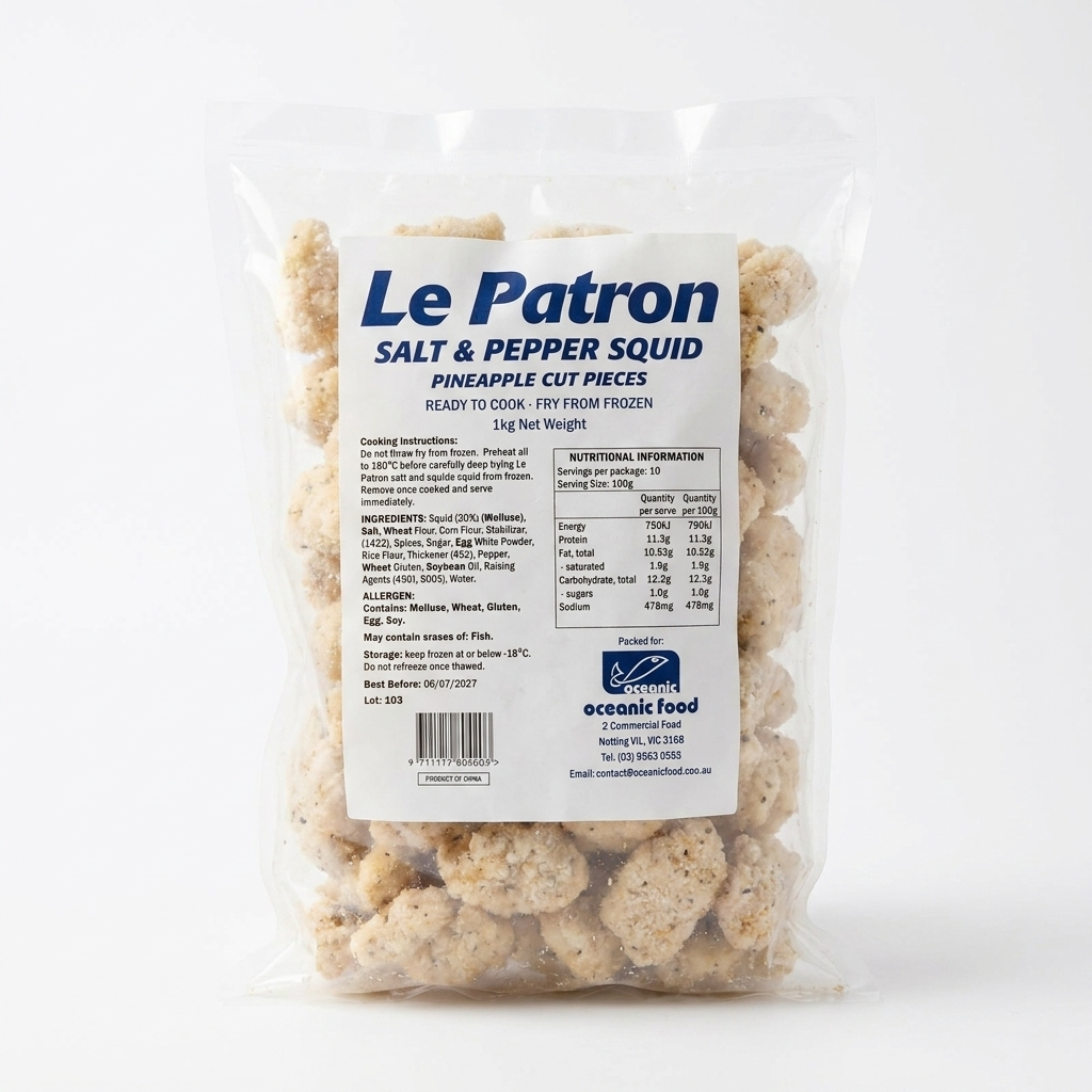 Le Patron Salt & Pepper Squid