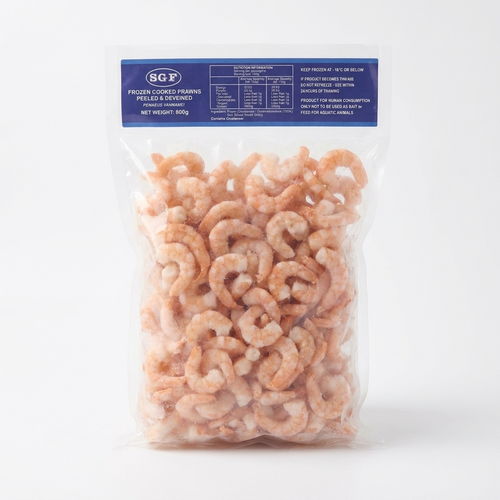 Cooked and Peeled Prawns