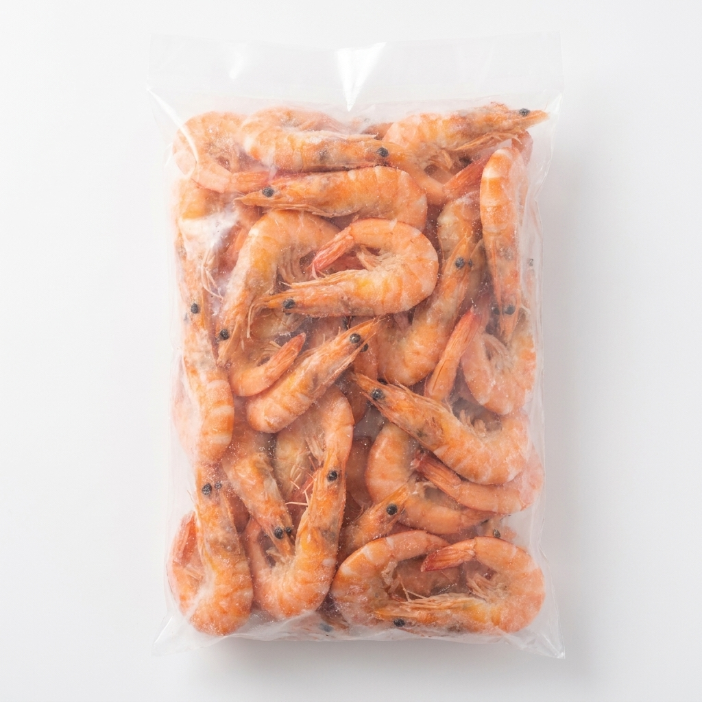 Whole Cooked Vannamei Prawns - 1kg pack