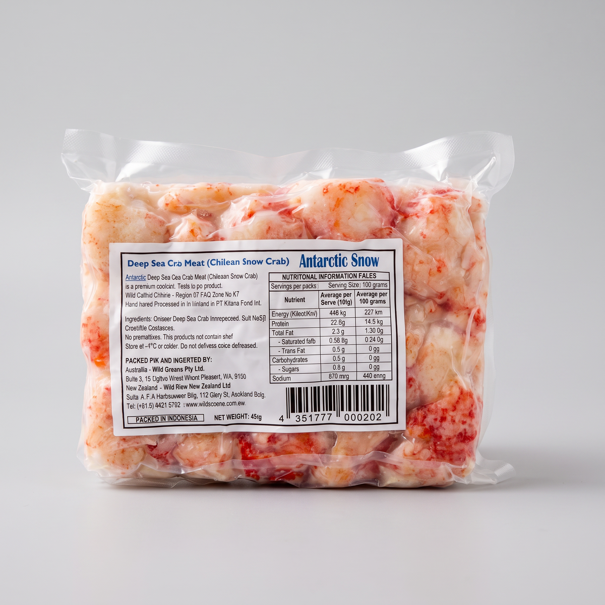 Deep Sea Crab Meat - 454g pack