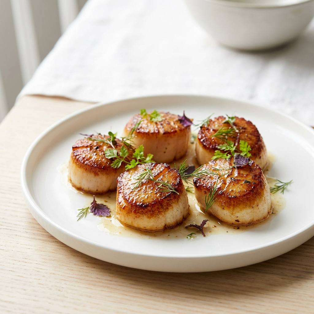 Japanese Scallops - pan seared