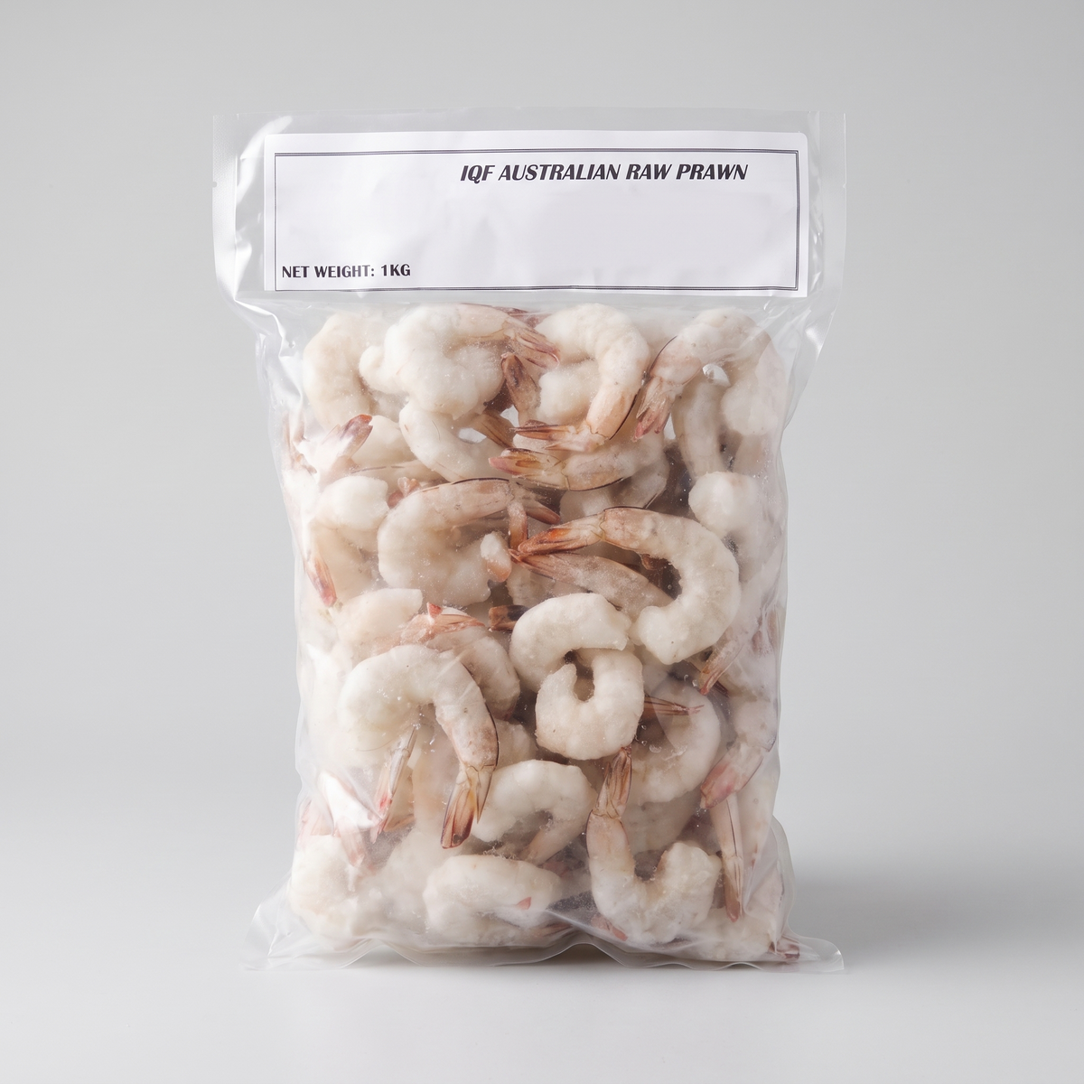 Australian Raw Whole Banana Prawn - XL - 1kg pack