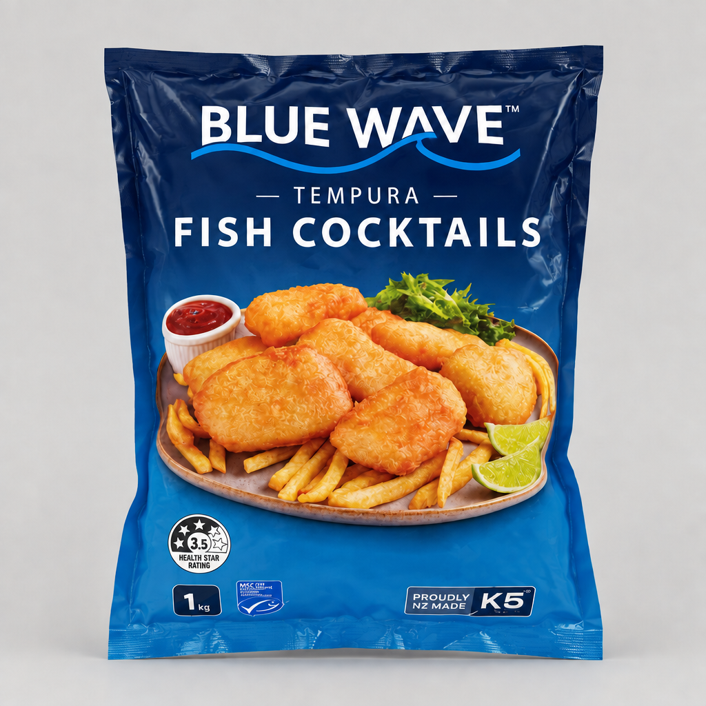 Tempura Fish Cocktails - 1kg pack