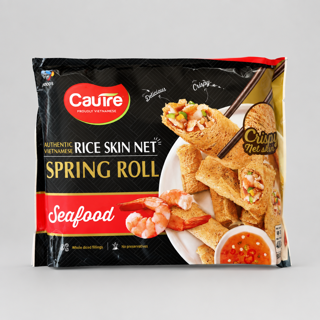 Rice Skin Net Spring Roll - Seafood